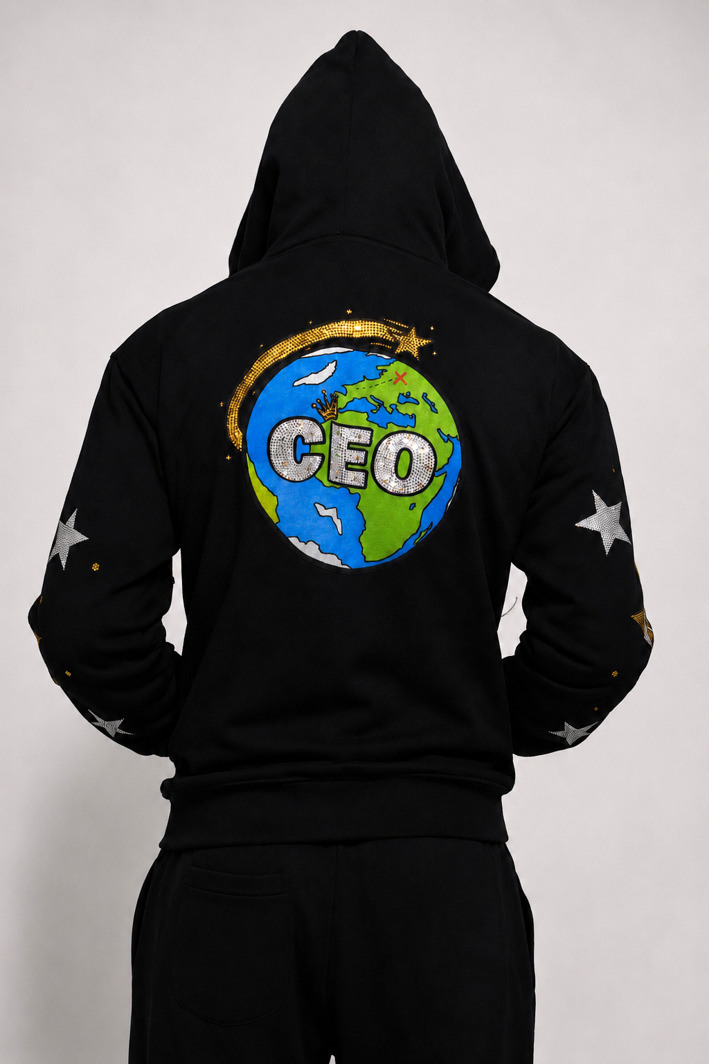 Ceo-Two Tone Wrld Hoodie